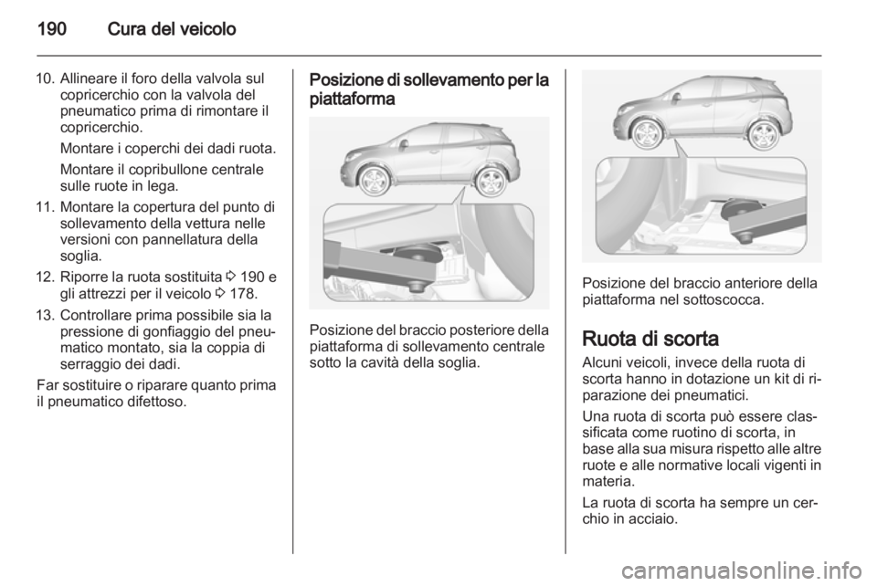 OPEL MOKKA 2013  Manuale di uso e manutenzione (in Italian) 