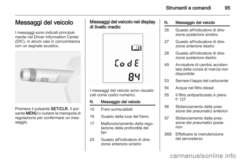 OPEL MOKKA 2013  Manuale di uso e manutenzione (in Italian) 