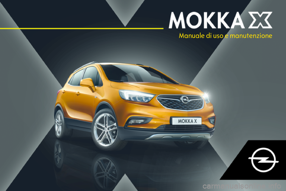 OPEL MOKKA X 2018  Manuale del sistema Infotainment (in Italian) 