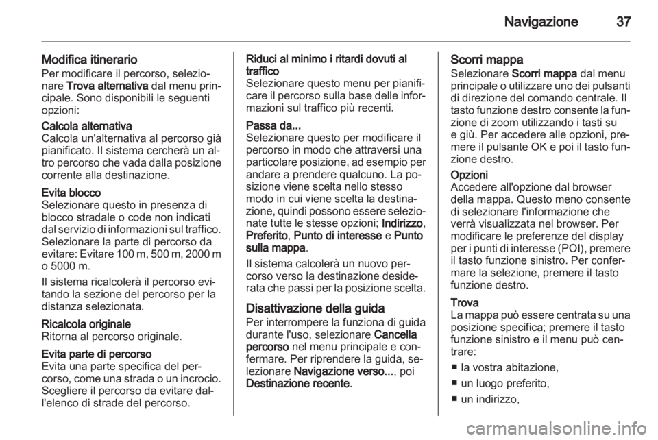 OPEL MOVANO_B 2010.5  Manuale del sistema Infotainment (in Italian) 