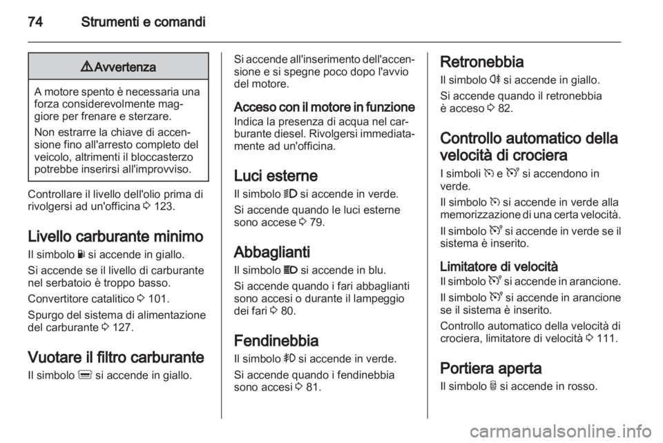 OPEL MOVANO_B 2011.5  Manuale di uso e manutenzione (in Italian) 