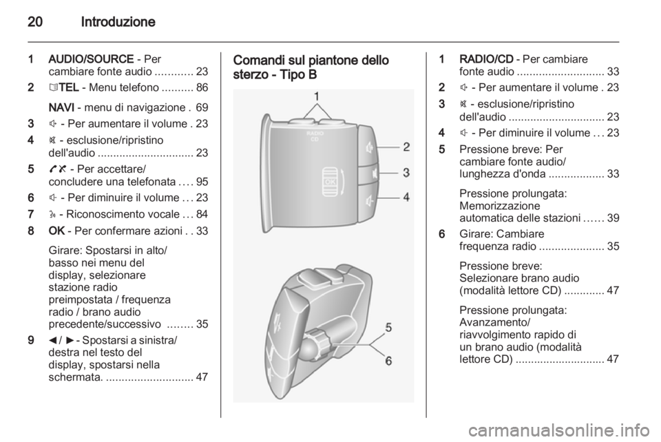 OPEL MOVANO_B 2012.5  Manuale del sistema Infotainment (in Italian) 