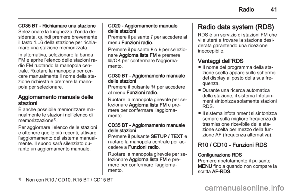 OPEL MOVANO_B 2012.5 Manuale del sistema Infotainment (in Italian) OPEL MOVANO_B 2012.5 Manuale del sistema Infotainment (in Italian)