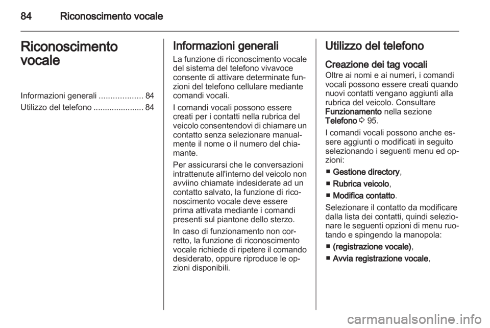 OPEL MOVANO_B 2012.5 Manuale del sistema Infotainment (in Italian) OPEL MOVANO_B 2012.5 Manuale del sistema Infotainment (in Italian)