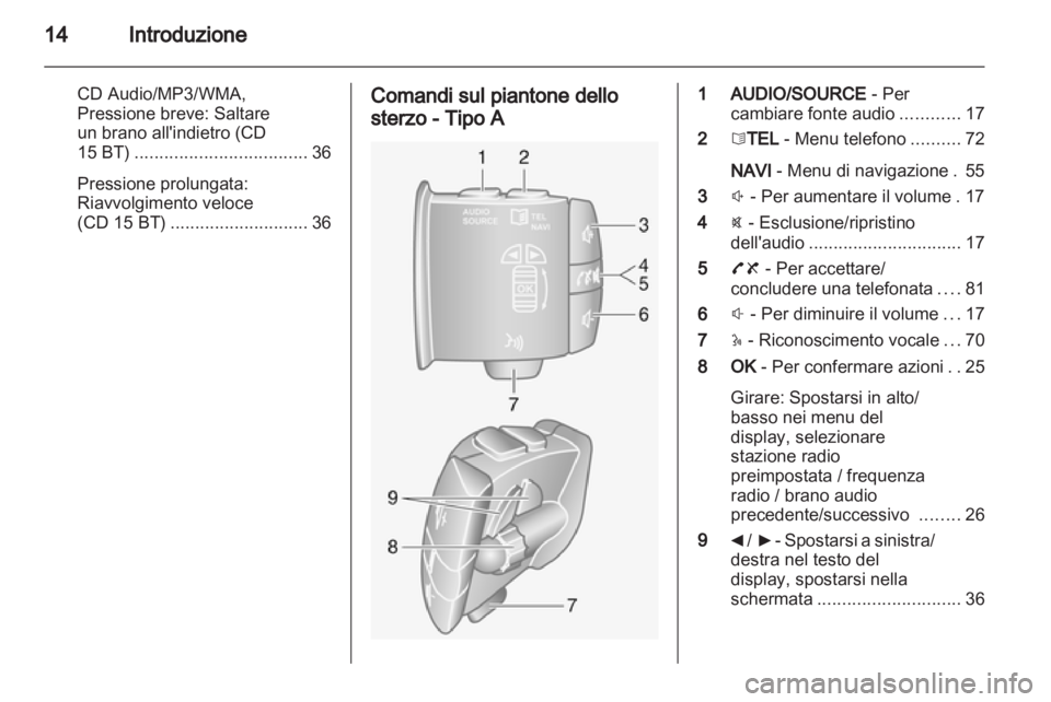 OPEL MOVANO_B 2013.5  Manuale del sistema Infotainment (in Italian) 