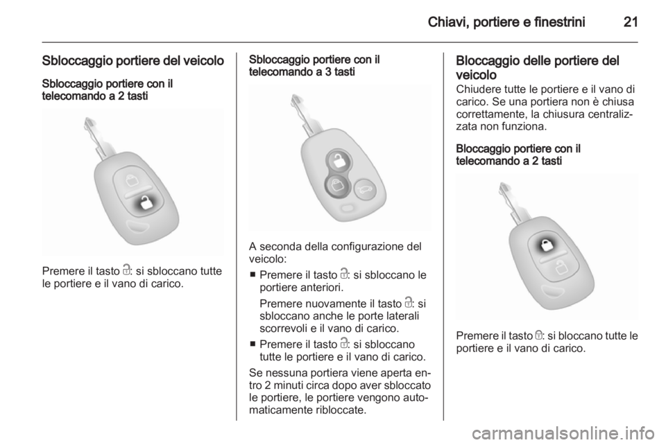 OPEL MOVANO_B 2013.5  Manuale di uso e manutenzione (in Italian) 