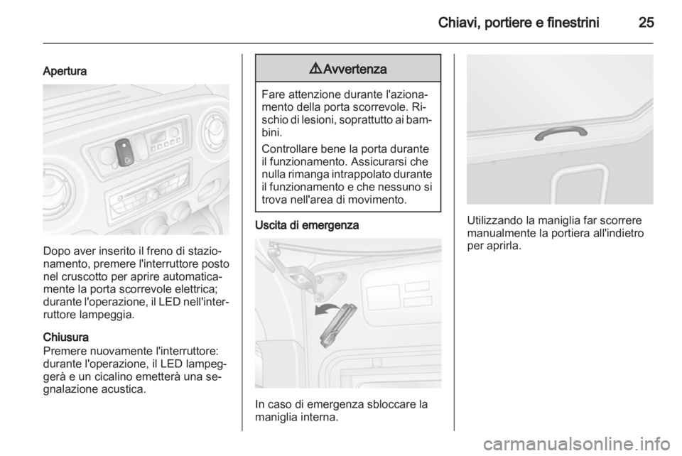 OPEL MOVANO_B 2013.5  Manuale di uso e manutenzione (in Italian) 