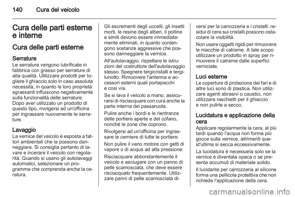OPEL VIVARO 2011 Manuale di uso e manutenzione (in Italian) OPEL VIVARO 2011 Manuale di uso e manutenzione (in Italian)