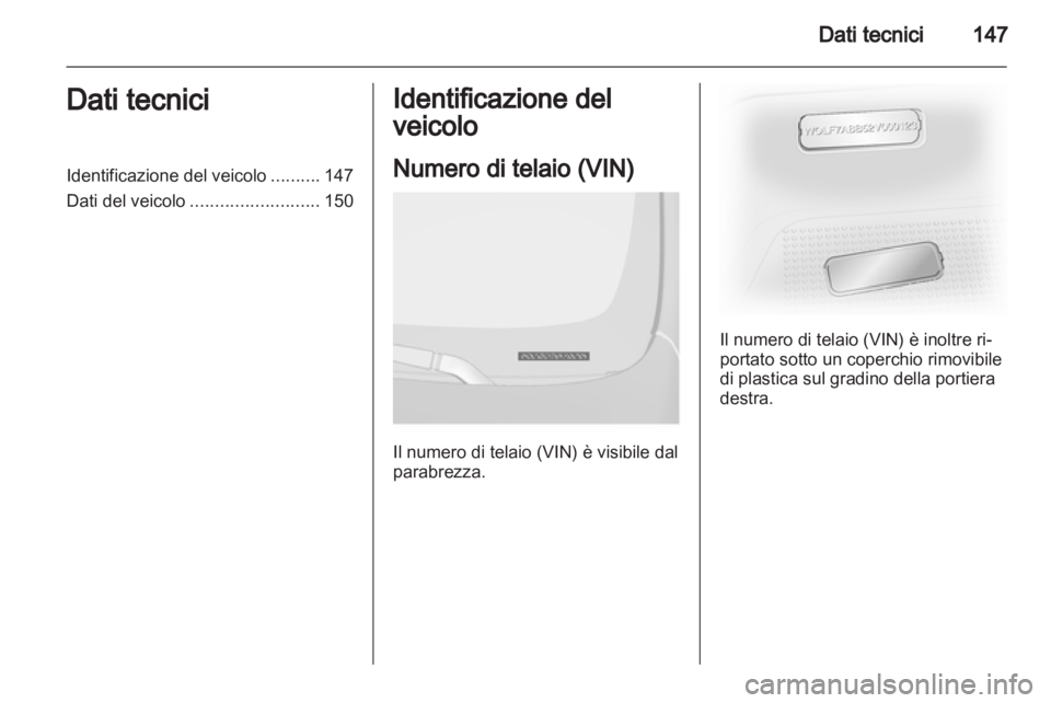 OPEL VIVARO 2011 Manuale di uso e manutenzione (in Italian) OPEL VIVARO 2011 Manuale di uso e manutenzione (in Italian)