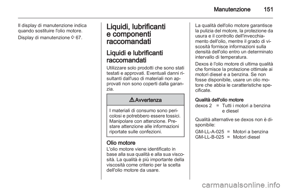 OPEL VIVARO 2011.5  Manuale di uso e manutenzione (in Italian) 