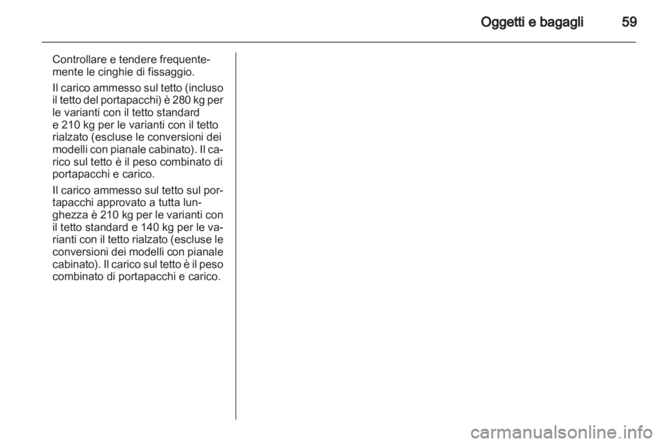 OPEL VIVARO 2011.5  Manuale di uso e manutenzione (in Italian) 