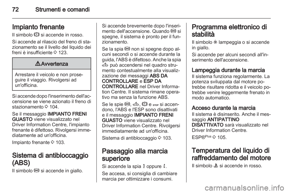 OPEL VIVARO 2011.5  Manuale di uso e manutenzione (in Italian) 