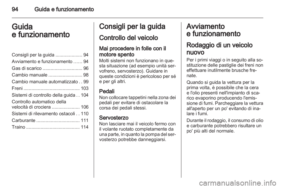 OPEL VIVARO 2011.5 Manuale di uso e manutenzione (in Italian) OPEL VIVARO 2011.5 Manuale di uso e manutenzione (in Italian)