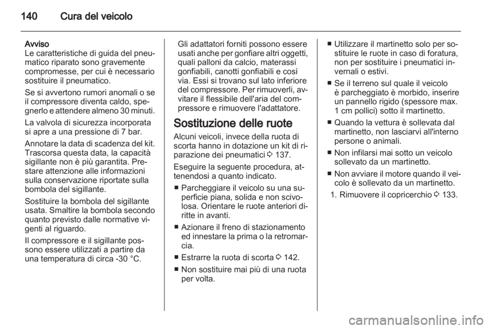 OPEL VIVARO 2012 Manuale di uso e manutenzione (in Italian) OPEL VIVARO 2012 Manuale di uso e manutenzione (in Italian)