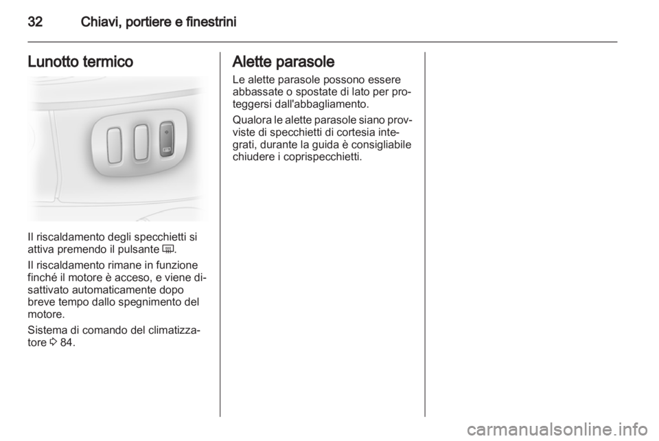 OPEL VIVARO 2012 Manuale di uso e manutenzione (in Italian) OPEL VIVARO 2012 Manuale di uso e manutenzione (in Italian)