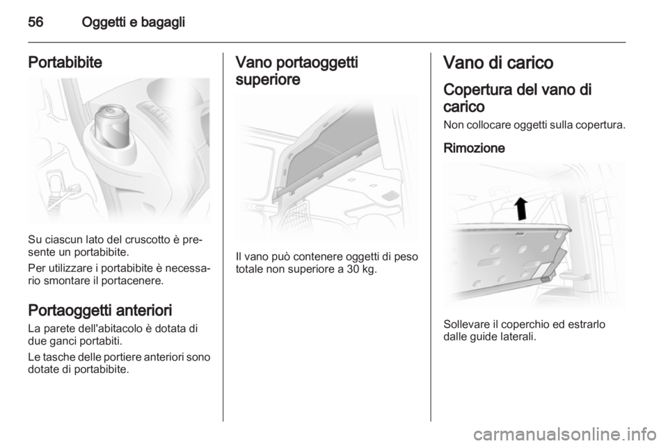 OPEL VIVARO 2013.5 Manuale di uso e manutenzione (in Italian) OPEL VIVARO 2013.5 Manuale di uso e manutenzione (in Italian)