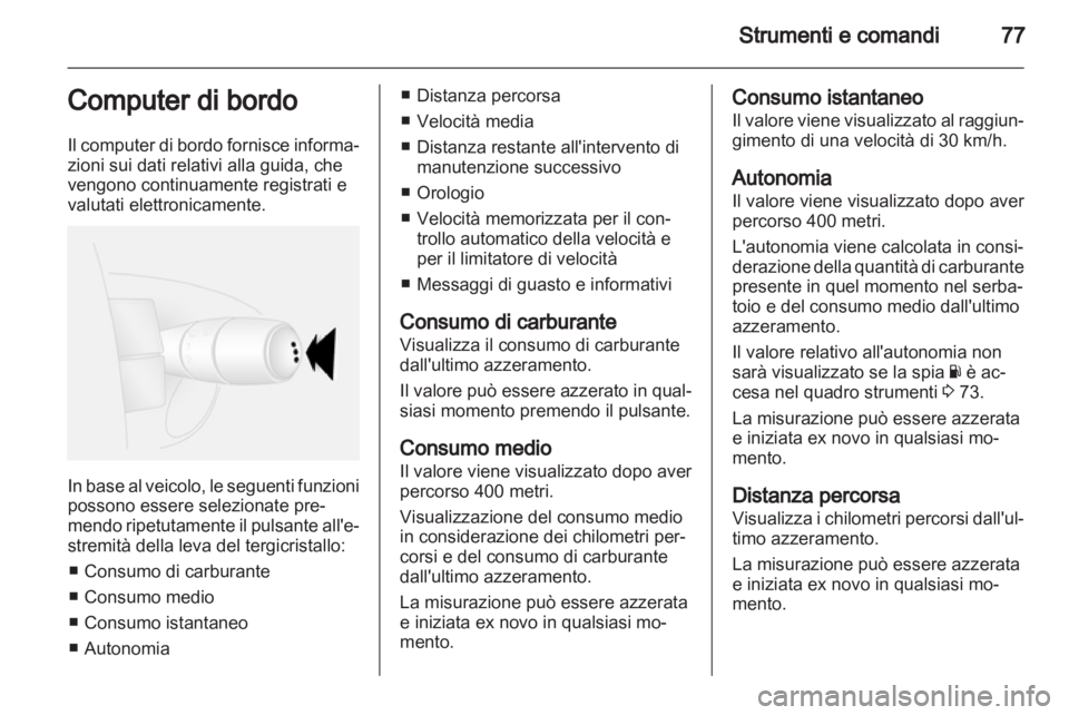 OPEL VIVARO 2013.5  Manuale di uso e manutenzione (in Italian) 
