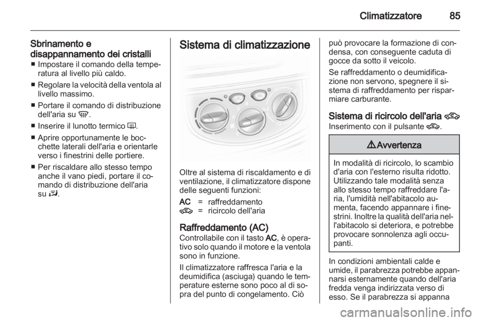OPEL VIVARO 2013.5  Manuale di uso e manutenzione (in Italian) 