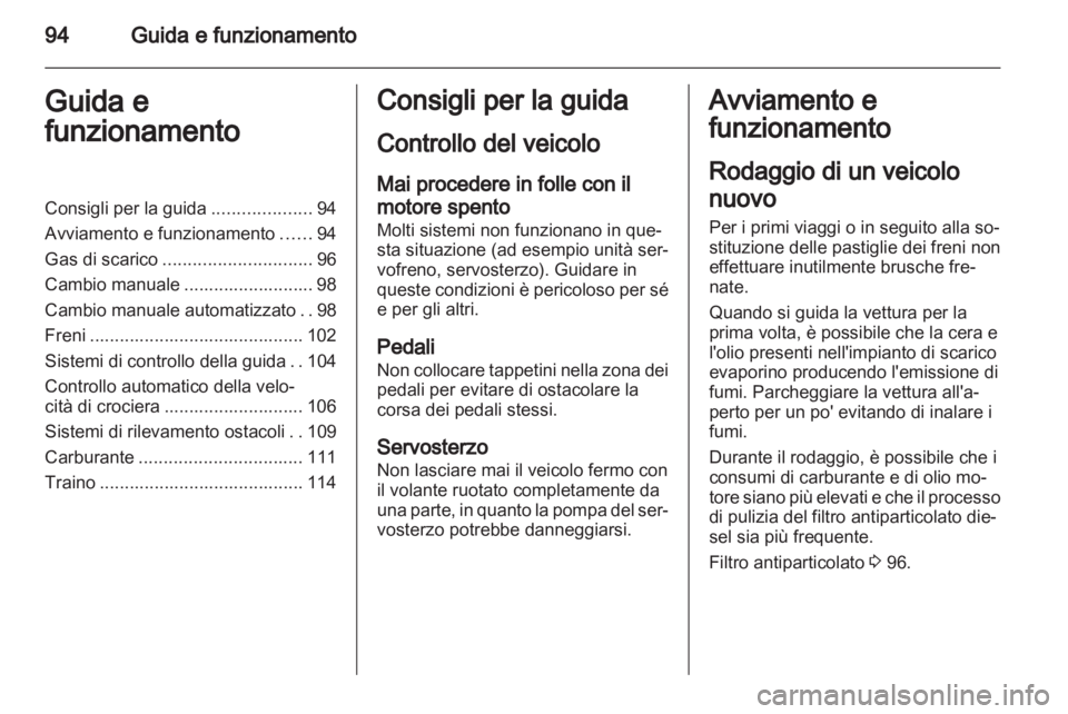 OPEL VIVARO 2013.5  Manuale di uso e manutenzione (in Italian) 