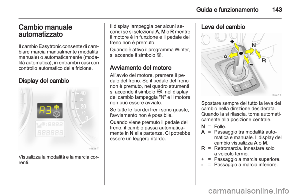 OPEL ZAFIRA 2010  Manuale di uso e manutenzione (in Italian) 