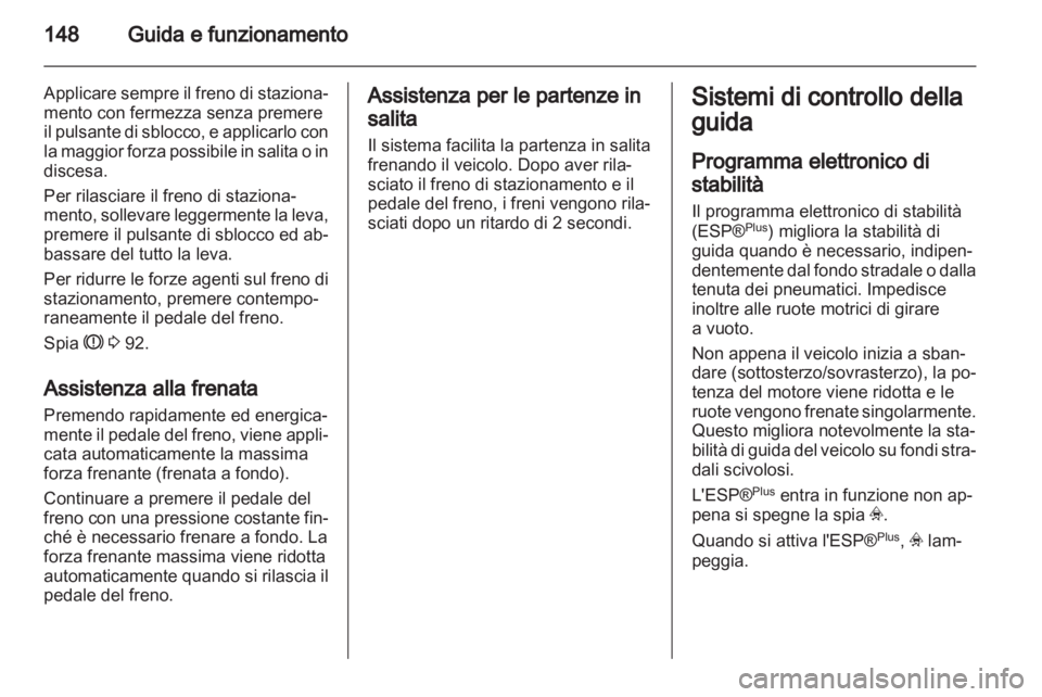 OPEL ZAFIRA 2010  Manuale di uso e manutenzione (in Italian) 
