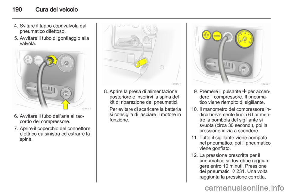 OPEL ZAFIRA 2010  Manuale di uso e manutenzione (in Italian) 