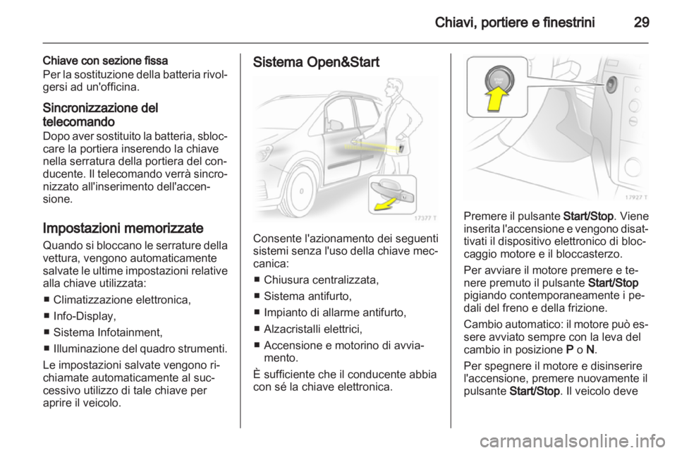 OPEL ZAFIRA 2010 Manuale di uso e manutenzione (in Italian) OPEL ZAFIRA 2010 Manuale di uso e manutenzione (in Italian)
