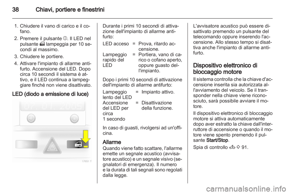 OPEL ZAFIRA 2010 Manuale di uso e manutenzione (in Italian) OPEL ZAFIRA 2010 Manuale di uso e manutenzione (in Italian)