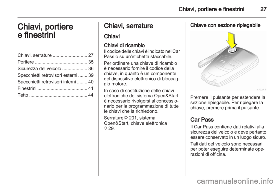 OPEL ZAFIRA 2010.5  Manuale di uso e manutenzione (in Italian) 