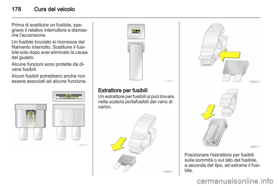 OPEL ZAFIRA 2011 Manuale di uso e manutenzione (in Italian) OPEL ZAFIRA 2011 Manuale di uso e manutenzione (in Italian)