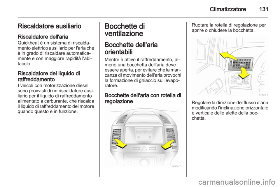 OPEL ZAFIRA 2011.5 Manuale di uso e manutenzione (in Italian) OPEL ZAFIRA 2011.5 Manuale di uso e manutenzione (in Italian)