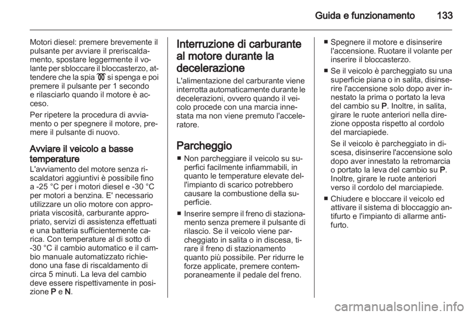 OPEL ZAFIRA 2012 Manuale di uso e manutenzione (in Italian) OPEL ZAFIRA 2012 Manuale di uso e manutenzione (in Italian)