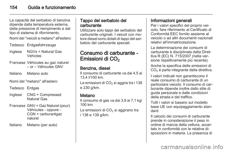 OPEL ZAFIRA 2012 Manuale di uso e manutenzione (in Italian) OPEL ZAFIRA 2012 Manuale di uso e manutenzione (in Italian)