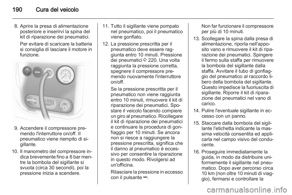 OPEL ZAFIRA 2012 Manuale di uso e manutenzione (in Italian) OPEL ZAFIRA 2012 Manuale di uso e manutenzione (in Italian)