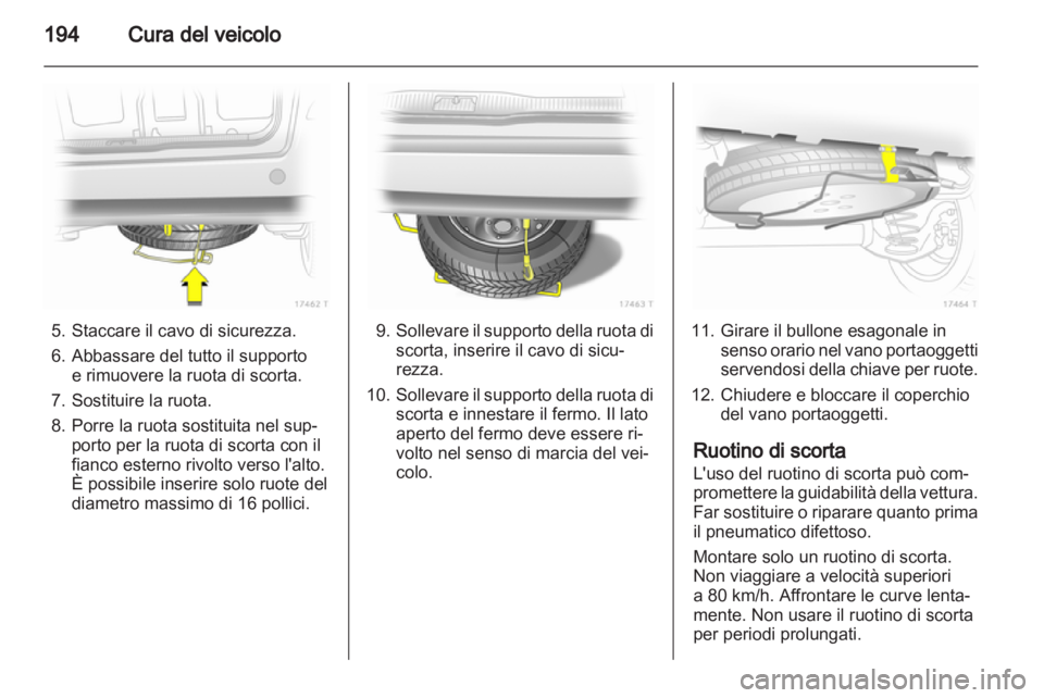 OPEL ZAFIRA 2012 Manuale di uso e manutenzione (in Italian) OPEL ZAFIRA 2012 Manuale di uso e manutenzione (in Italian)