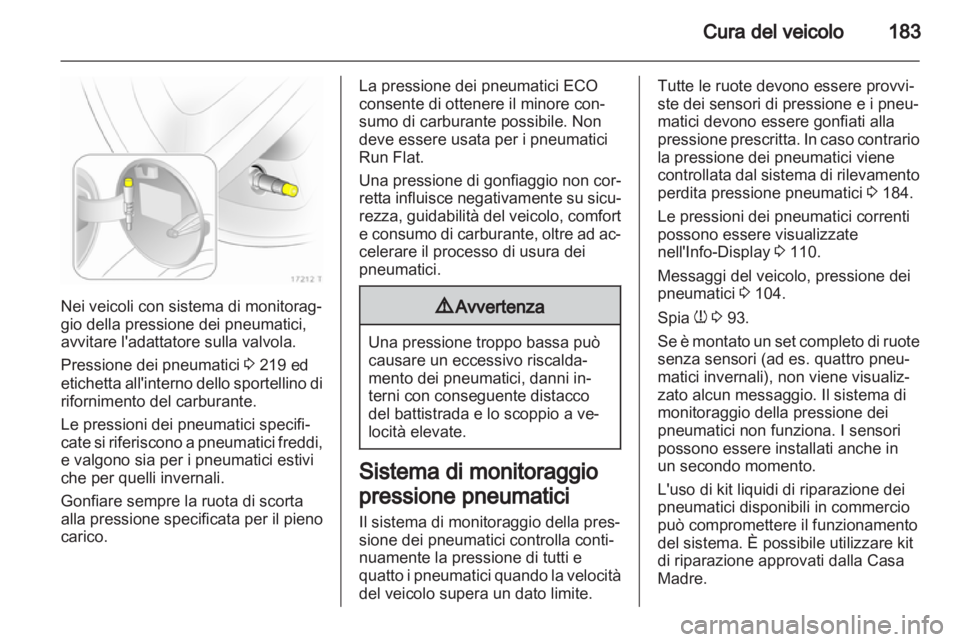OPEL ZAFIRA 2013  Manuale di uso e manutenzione (in Italian) 