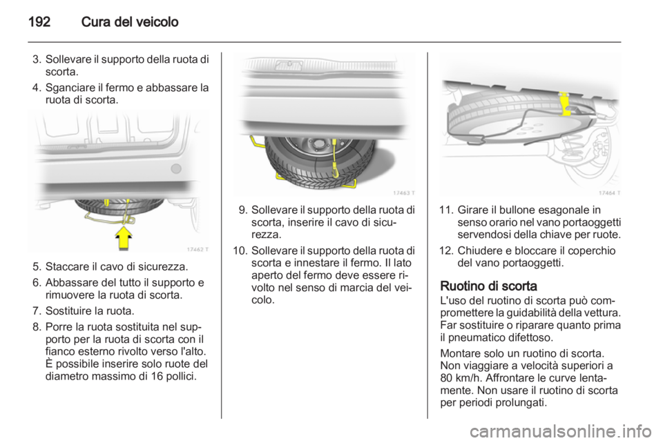 OPEL ZAFIRA 2013 Manuale di uso e manutenzione (in Italian) OPEL ZAFIRA 2013 Manuale di uso e manutenzione (in Italian)