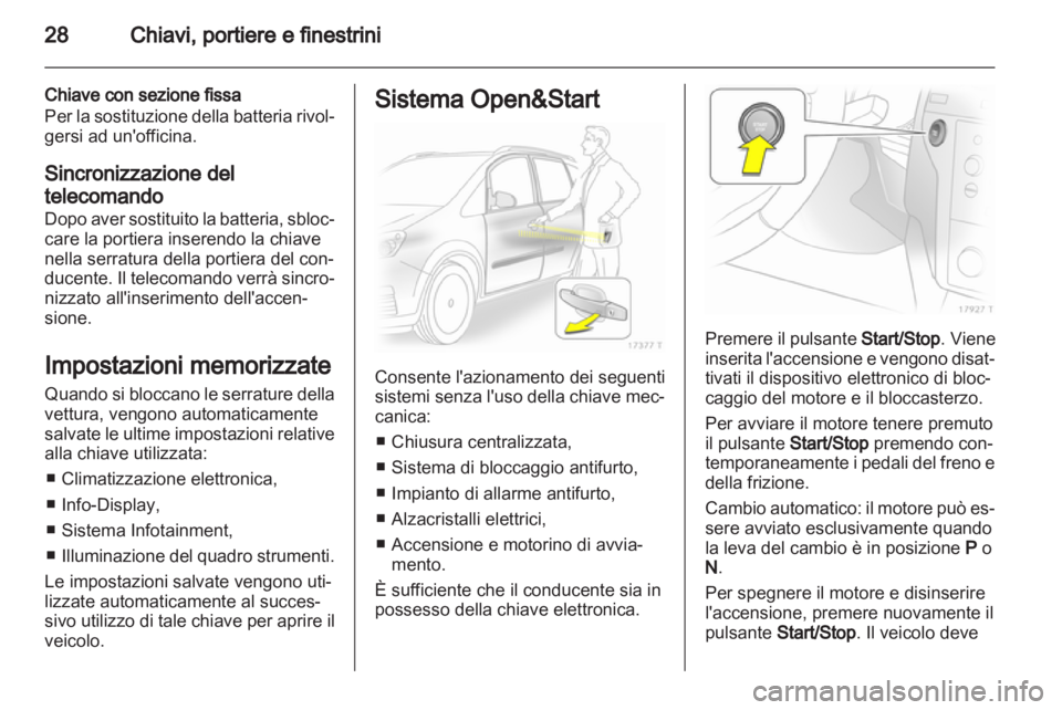 OPEL ZAFIRA 2013 Manuale di uso e manutenzione (in Italian) OPEL ZAFIRA 2013 Manuale di uso e manutenzione (in Italian)
