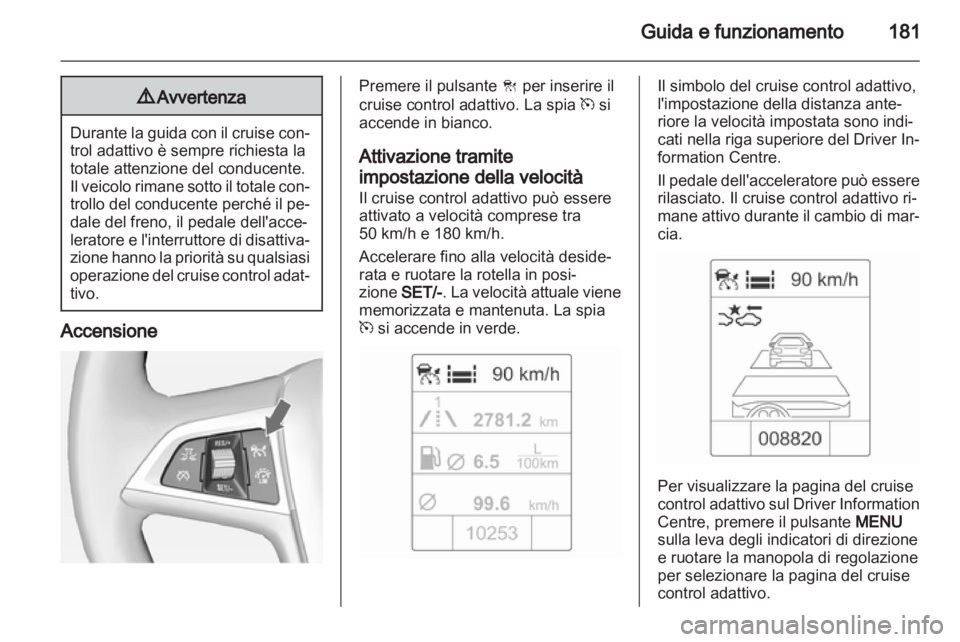 OPEL ZAFIRA TOURER 2012 Manuale di uso e manutenzione (in Italian) OPEL ZAFIRA TOURER 2012 Manuale di uso e manutenzione (in Italian)