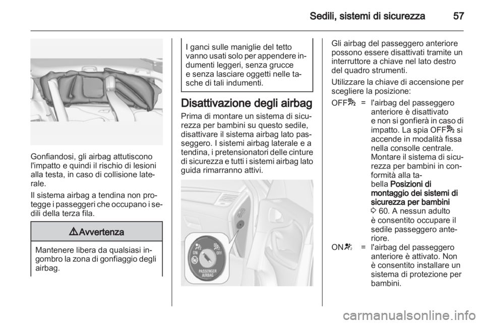 OPEL ZAFIRA TOURER 2012 Manuale di uso e manutenzione (in Italian) OPEL ZAFIRA TOURER 2012 Manuale di uso e manutenzione (in Italian)