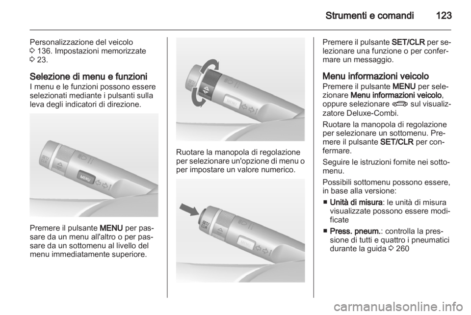 OPEL ZAFIRA TOURER 2013.5  Manuale di uso e manutenzione (in Italian) 