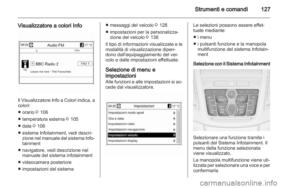 OPEL ZAFIRA TOURER 2013.5  Manuale di uso e manutenzione (in Italian) 