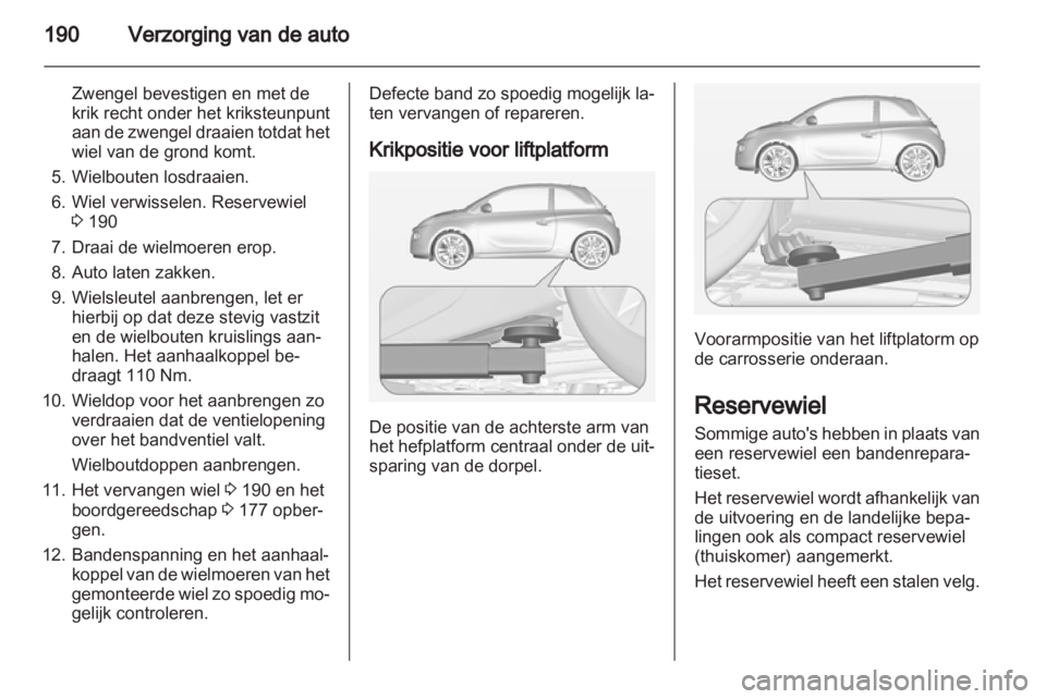 OPEL ADAM 2013.5  Gebruikershandleiding (in Dutch) 