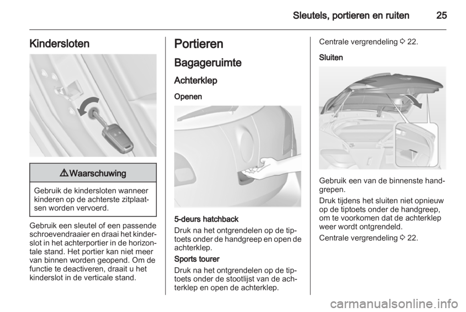 OPEL ASTRA J 2011.5  Gebruikershandleiding (in Dutch) 