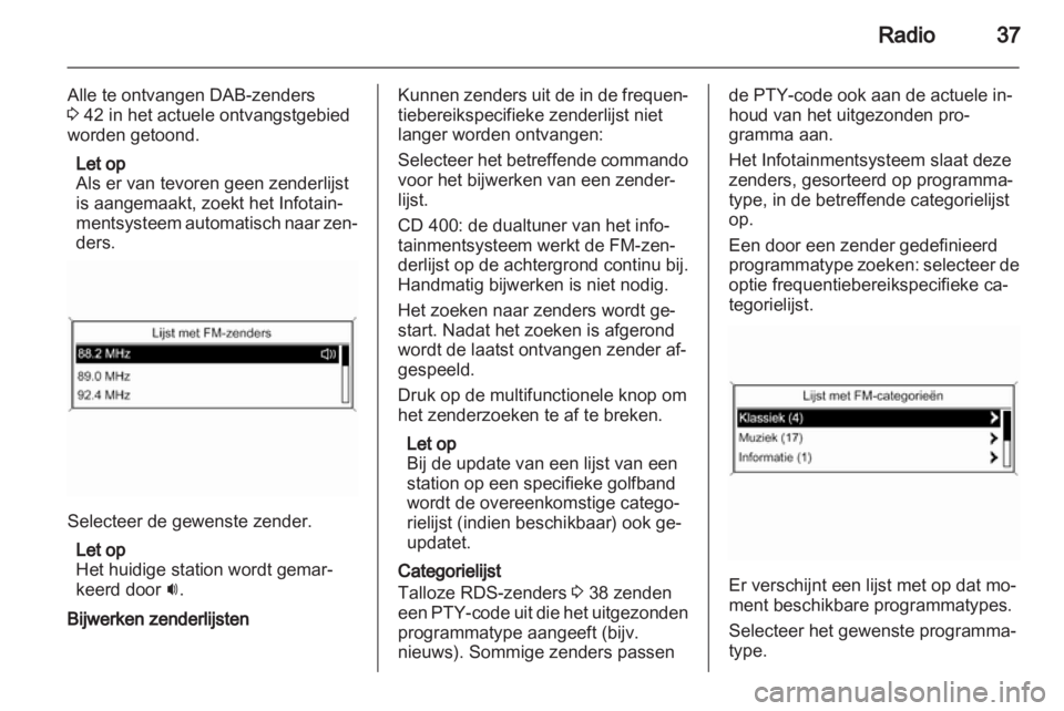 OPEL ASTRA J 2012  Handleiding Infotainment (in Dutch) 