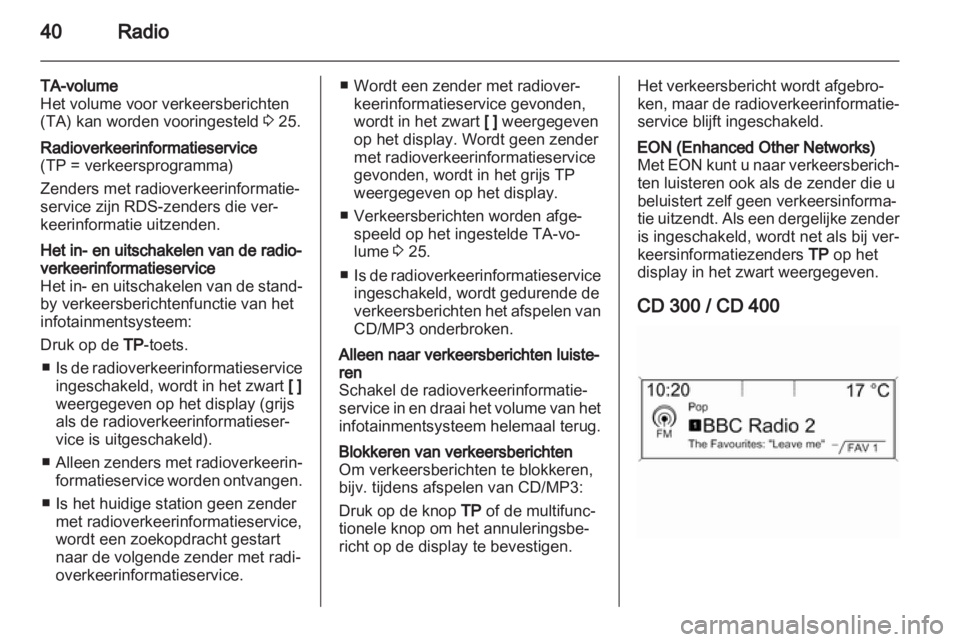 OPEL ASTRA J 2012  Handleiding Infotainment (in Dutch) 