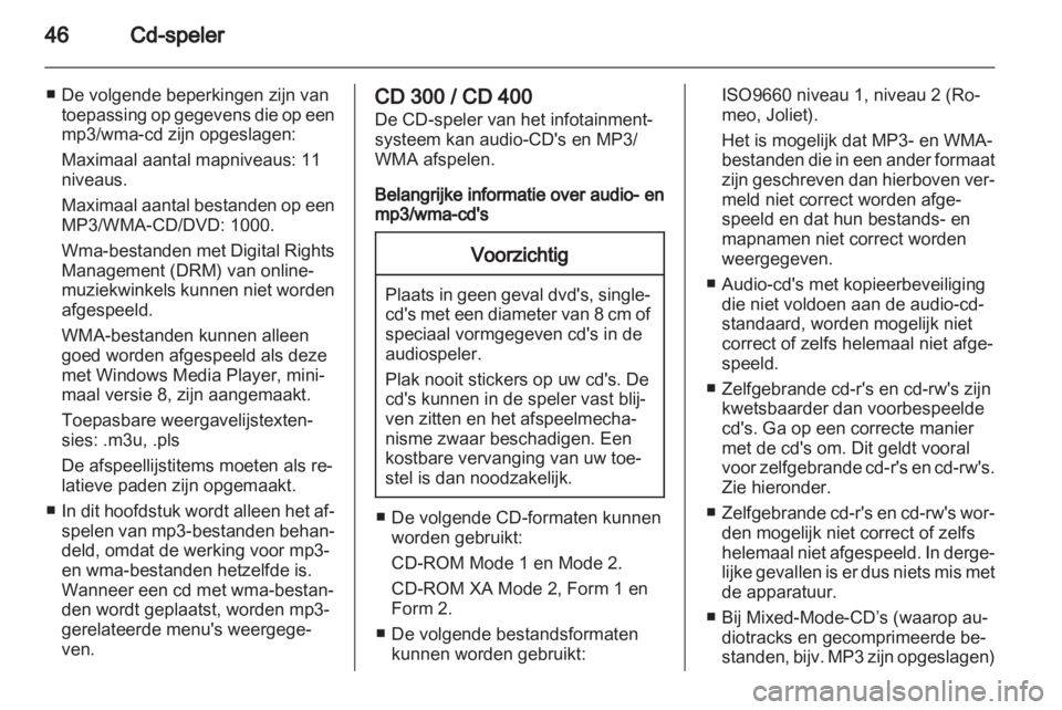 OPEL ASTRA J 2012  Handleiding Infotainment (in Dutch) 