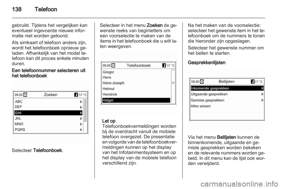 OPEL ASTRA J 2013  Handleiding Infotainment (in Dutch) 