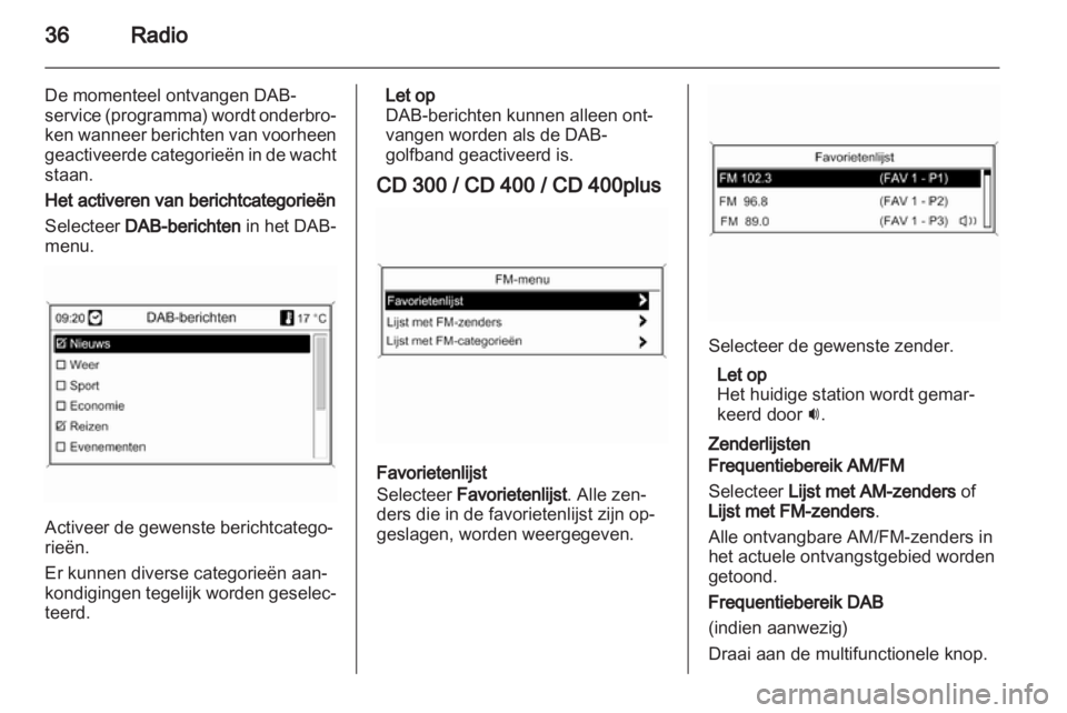 OPEL ASTRA J 2013  Handleiding Infotainment (in Dutch) 