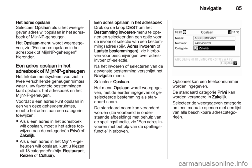 OPEL ASTRA J 2013  Handleiding Infotainment (in Dutch) 